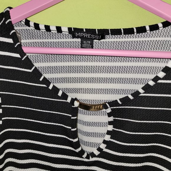 Short Striped Dress - Picture 2 of 3